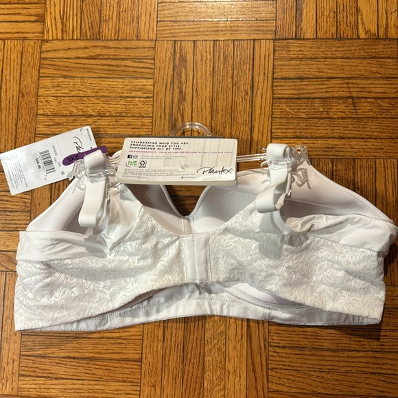 Playtex Secrets full coverage wire free Ultra soft comfort bra size 2XL white - Picture 2 of 2